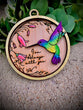 Always with you Hummingbird Ornament