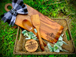 Acacia Board gift basket